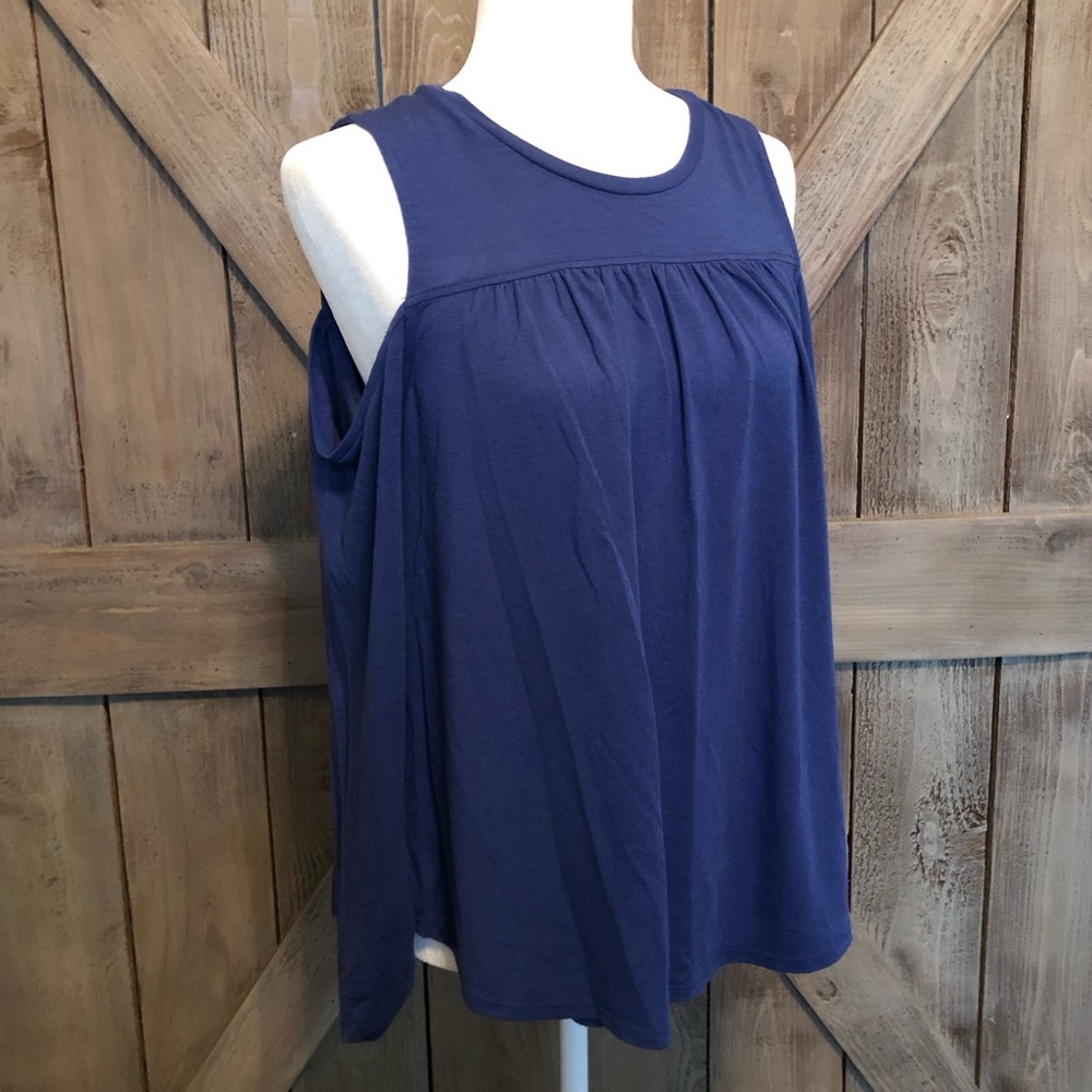 LOFT cold shoulder lightweight sweater Sz S